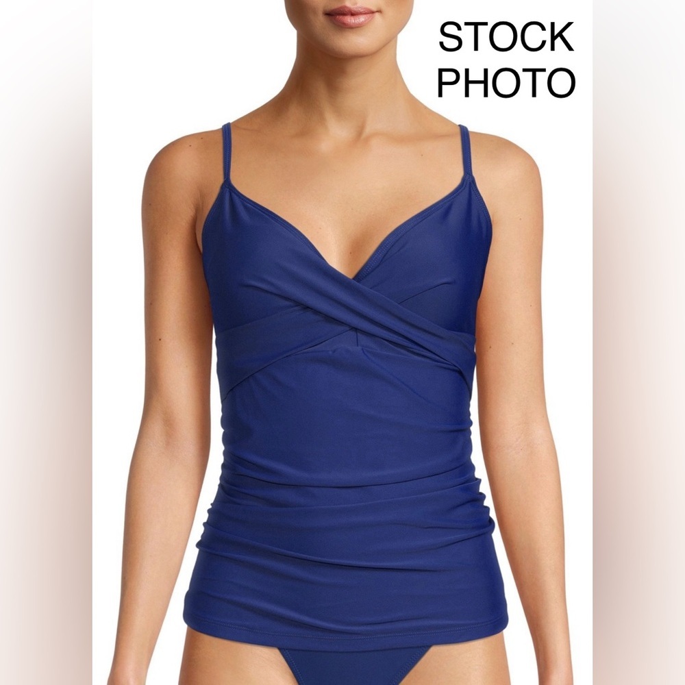 Nicole Miller Blue Women's Swimsuit - Picture 1 of 9